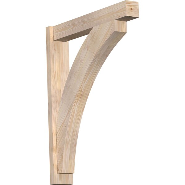 Ekena Millwork Thorton Block Smooth Outlooker, Douglas Fir, 5 1/2"W x 30"D x 38"H OUT06X30X38THR05SDF - main